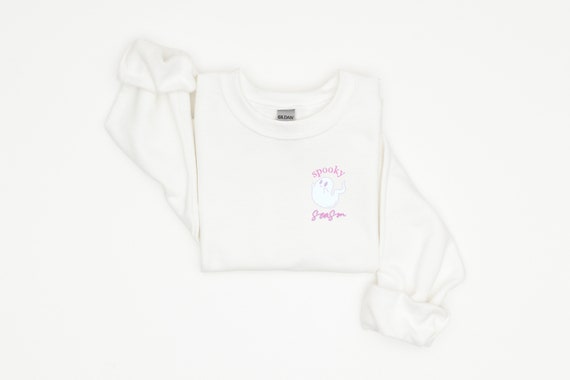 Ghost Graphic Dropped Shoulder Sweatshirt main image 1