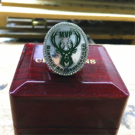Nba Milwaukee Bucks Ring Memorial Ring Boyfriend Gift Nba Etsy
