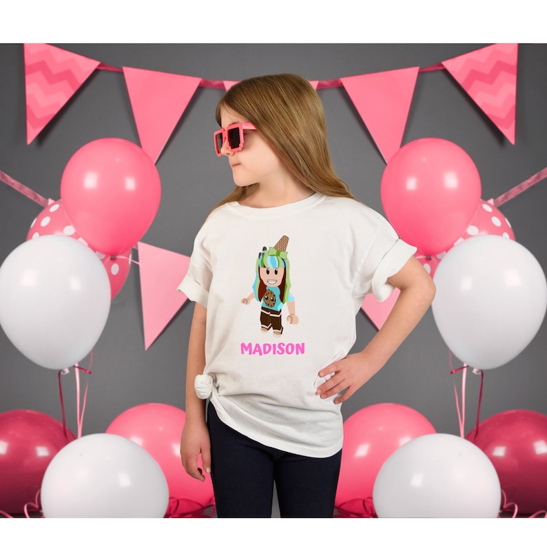 Personalized Cookieswirlc Shirt For Kids Cookie Swirl C Etsy - youtube cookieswirlc roblox