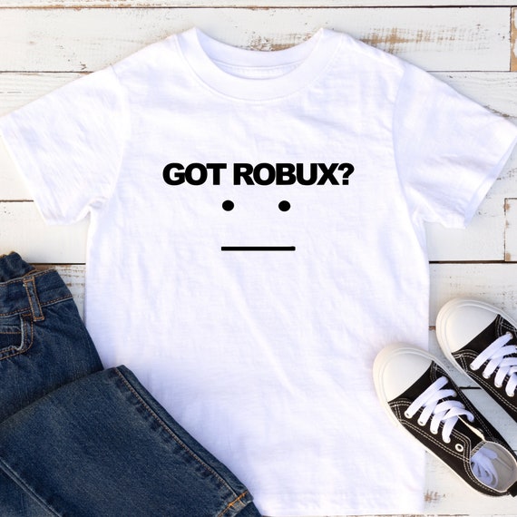 Roblox Gamer Design T Shirts Got Robux Birthday Gift Shirts Etsy - roblox t shirt roblox roblox party shirt video gamer etsy