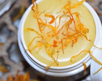CALENDULA YARROW Salve Cream 2oz Skin Moisturizer