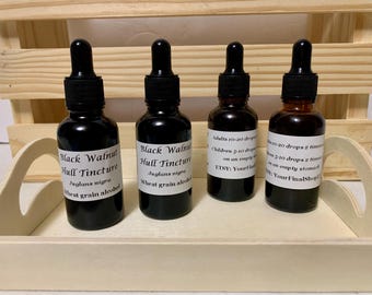 BLACK WALNUT Hull Tincture 1oz