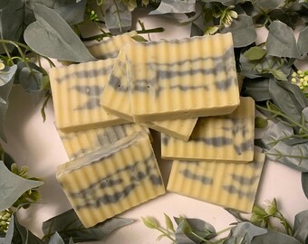 NETTLE BABY Bar Soap, UNSCENTED, Cold Process, Saponified Olive oil, Coconut oil, Shea butter, Beeswax, Moisturizing Soap