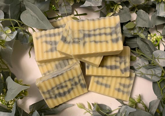 NETTLE BABY Bar Soap, UNSCENTED, Cold Process, Saponified Olive oil, Coconut oil, Shea butter, Beeswax, Moisturizing Soap