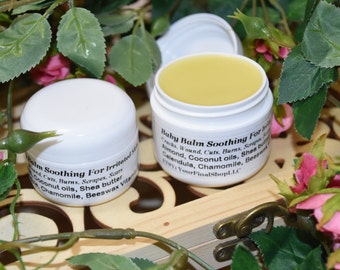 BABY BALM, 2oz, Chamomile, Calendula Soothing Salve, Skin Cream, Herb Salve, Skin moisturizer, Handmade