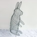 Handmade Topiary Rabbit Frame - for Plants - Perfect for the Budding ...