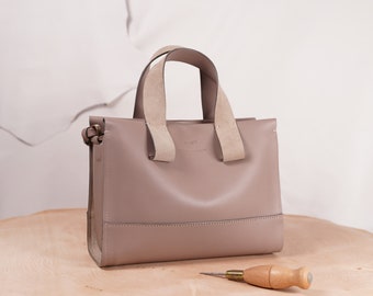 handgemaakte schoudertas, crossbody tas