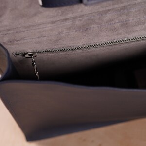 handmade ladies leather briefcase image 6