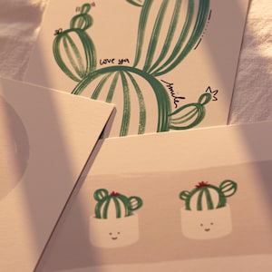 Set di cartoline "Cactus" A6