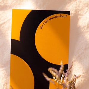 Carte postale "tu es merveilleuse !" A7