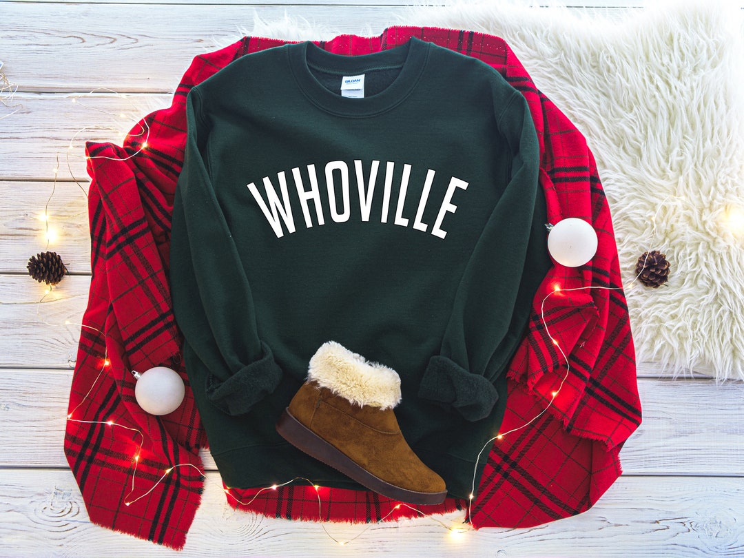 Whoville Christmas Sweatshirt, Christmas, Christmas Crewneck, the ...