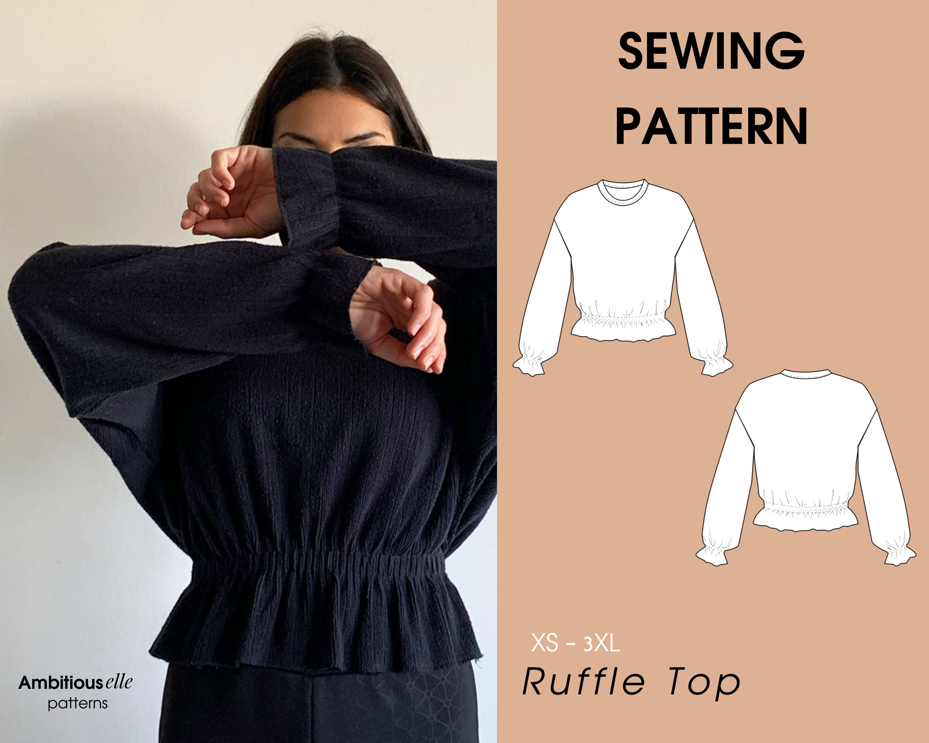 23+ Designs Ruffle Shirt Sewing Pattern