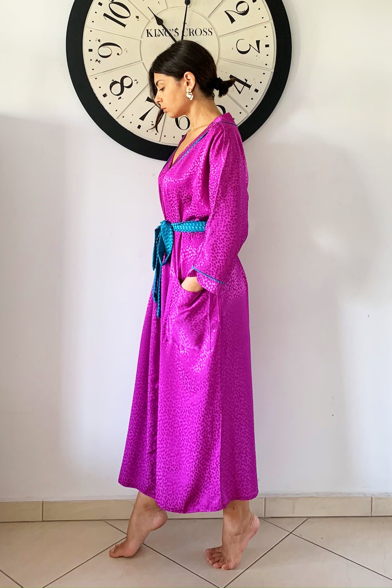 Robe Wrap Dress Sewing Pattern Maxi Loungewear for Women Etsy