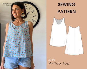 sleeveless t shirt pattern
