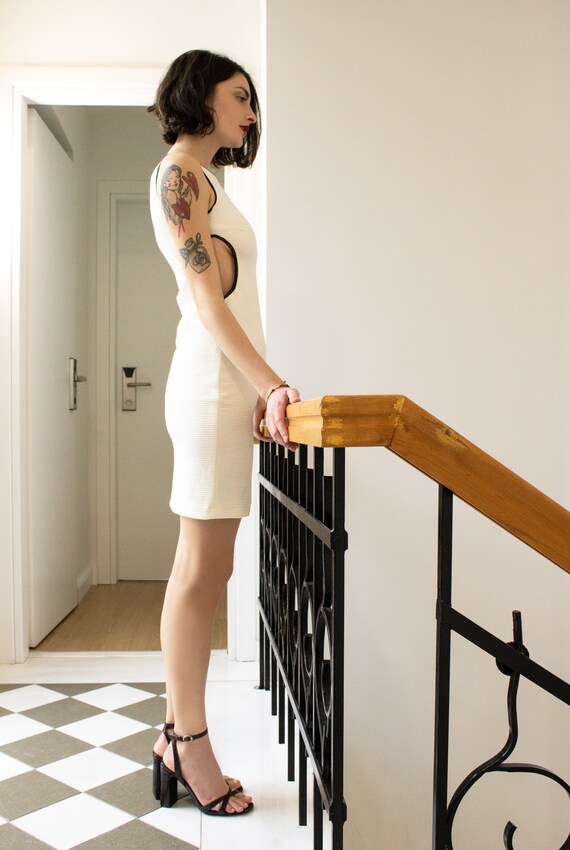 PDF Bodycon Dress Sewing Pattern Mini Dress Sewing Pattern Cut Out