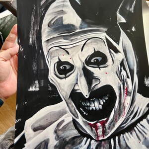 Evil Clown Fine Art Print