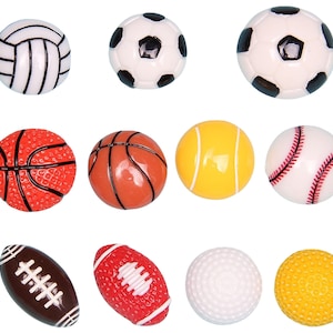Hars Rugby Voetbal Basketbal Decoratie Ambachten BABY Douche Party Versieringen 3D Scrapbooking Materialen