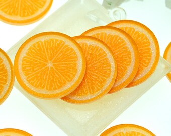 Acrílico Naranja Planar-Laser Printing&cutting Crafting Shapes-Acrylic Crafting Miniatures-Scrap-booking Supplies