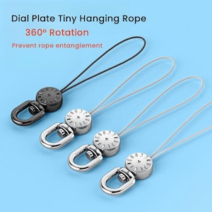 Wählscheibe Phone Lanyard Verbinden Seil-Landyard String Connector String-Phone Anti-verlorene Seil Finger Seil, Phone Strap Connector