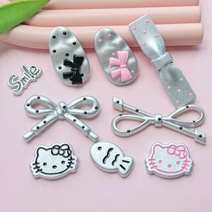 Acryl Bowkonts Sammelalbum Zubehör-Schuh Dekoration Charms Schmuck Teile-Phone Case Geschenke Box Verzierungen-DIY Handwerk Zubehör