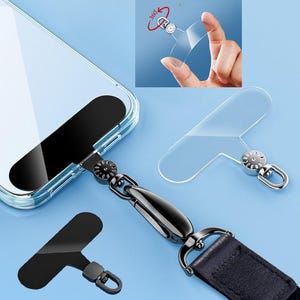 Soft Phone Keycord Patch Pads-Lanyard String Connector Hangketting Clips-Telefoon Anti-verloren Touw Vaste Connector Telefoon Lanyard Hardware