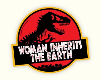 Dinosaur TRex Fossil Vinyl Waterproof Sticker | Laptop Sticker | Waterbottle Sticker