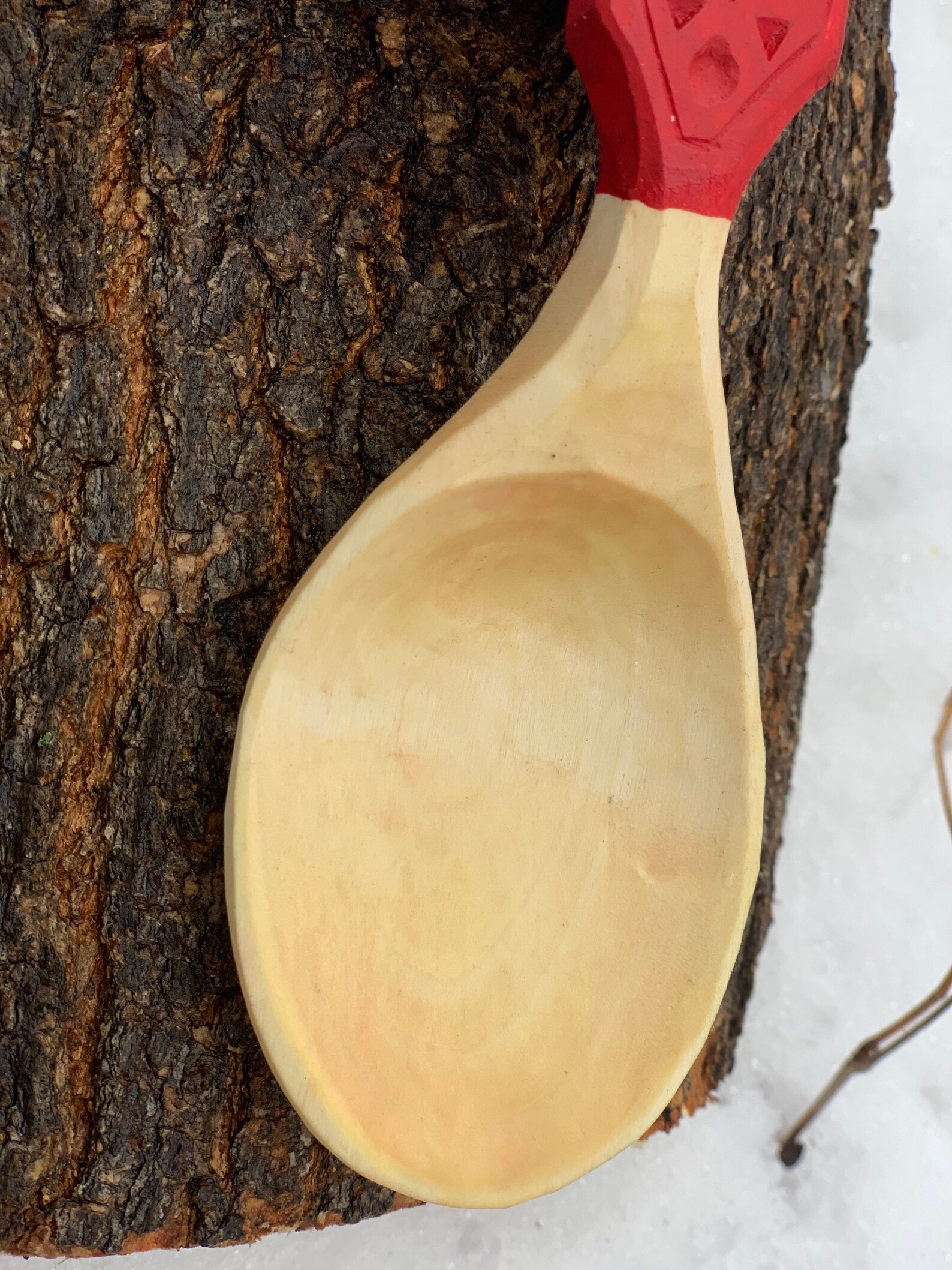 Handmade wooden soup spoon Etsy