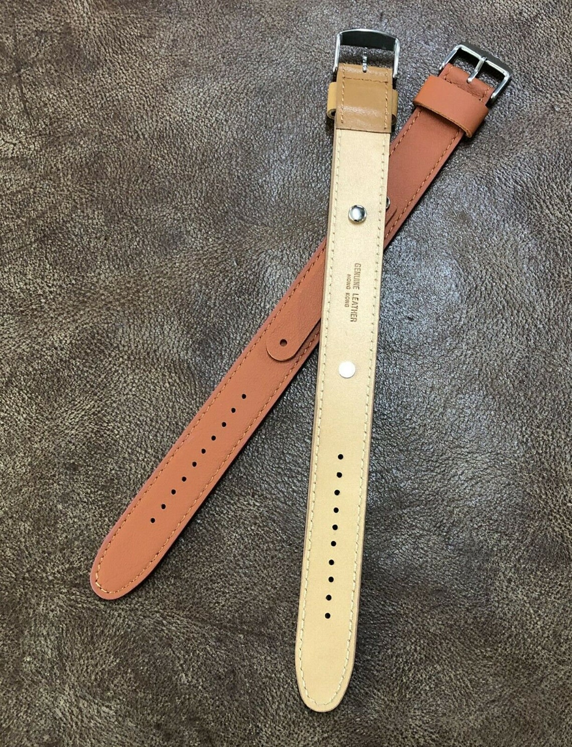 Women Ladies Vintage Leather Watch Strap Band Size Etsy UK