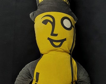 mr peanut stuffed doll