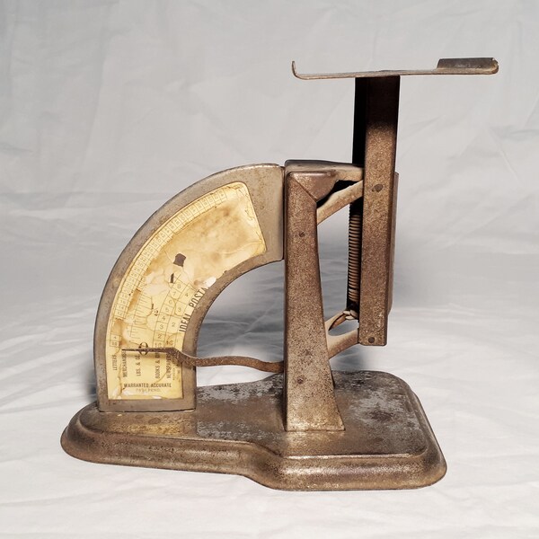 Antique Postal Scale Etsy