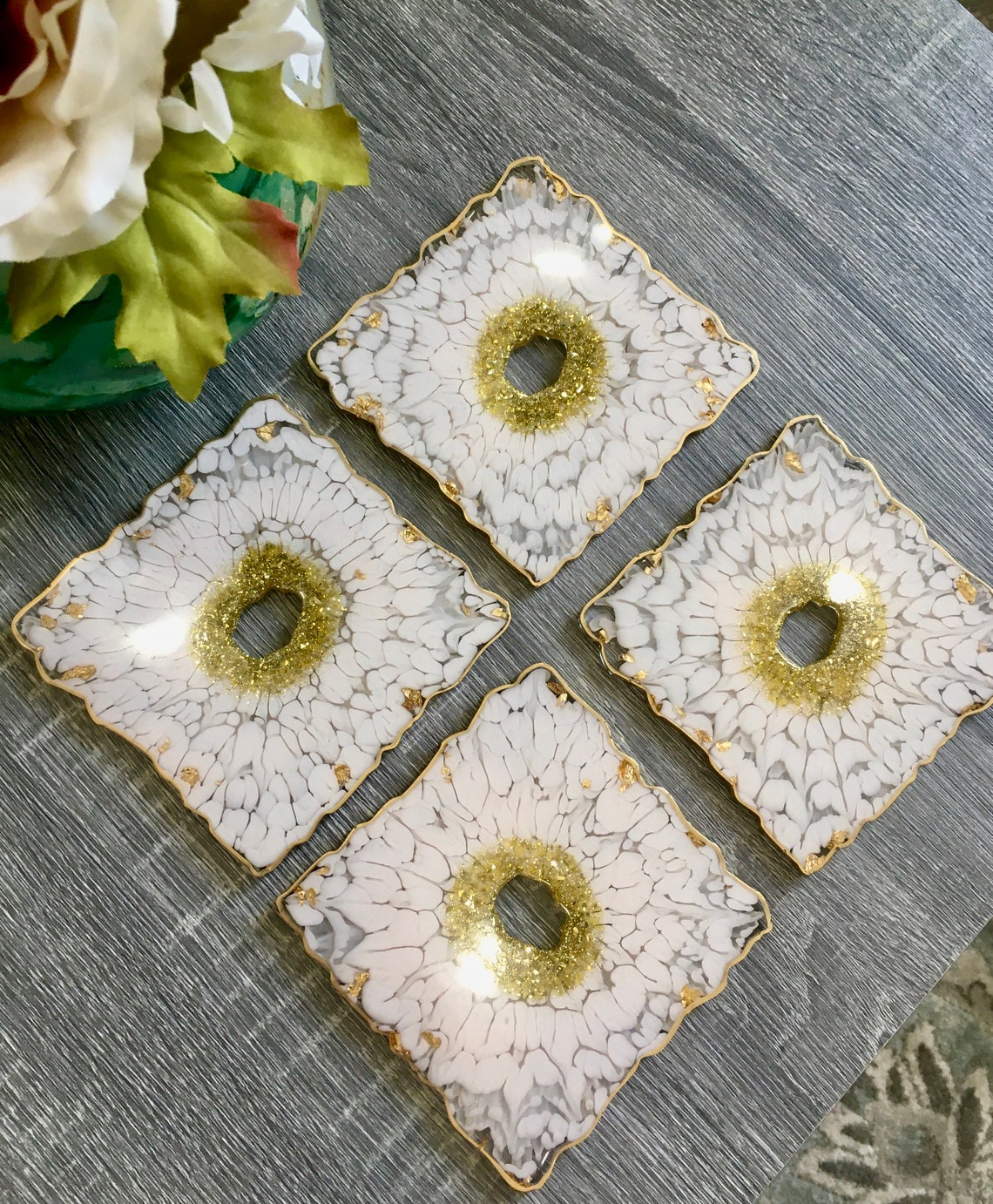Goede Coaster Resin Molds Square by Ecoart Solutions Set Etsy