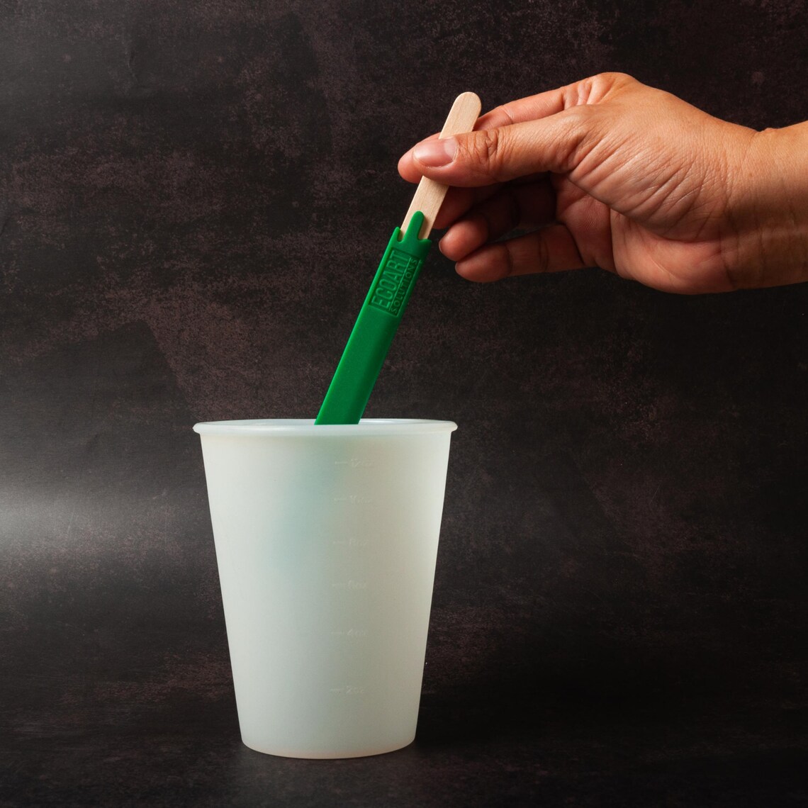 Paint Stir Sticks Reusable 4 Sleeves and 24 Wood Sticks to Etsy