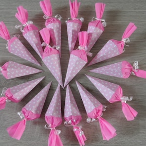 16 pink white butterflies decorative school cones sugar cones school enrollment table decoration gift packaging 1 school day