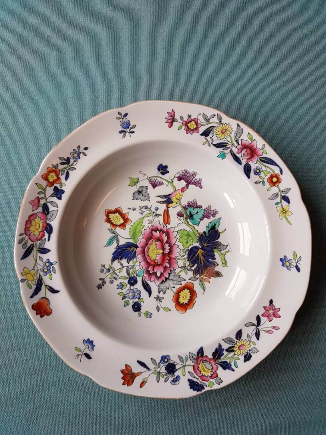 Five Vintage Copeland Spode soup bowlsNew Stone Hand Etsy