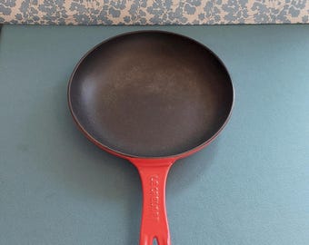 Le Creuset Frying Pan- Volcanic Red/Orange-20.5cms diameter