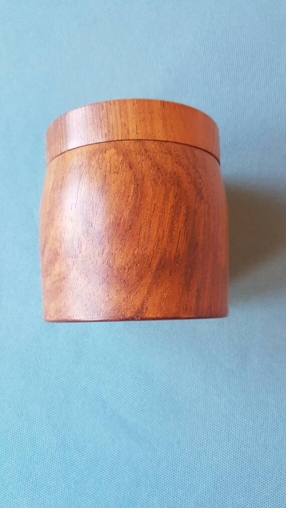 Beautiful Turned Wooden Box-Trinkets orJewellery … - image 6