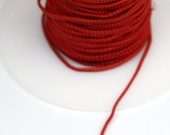 Soft round elastic 2mm for face masks - sold by the meter