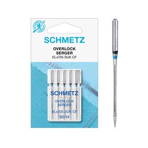 SCHMETZ Overlocker Nadeln ELx705 - höchste Qualität für die Overlockmaschine