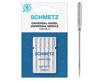 SCHMETZ universal needles 130/705 - highest quality for regular sewing machine