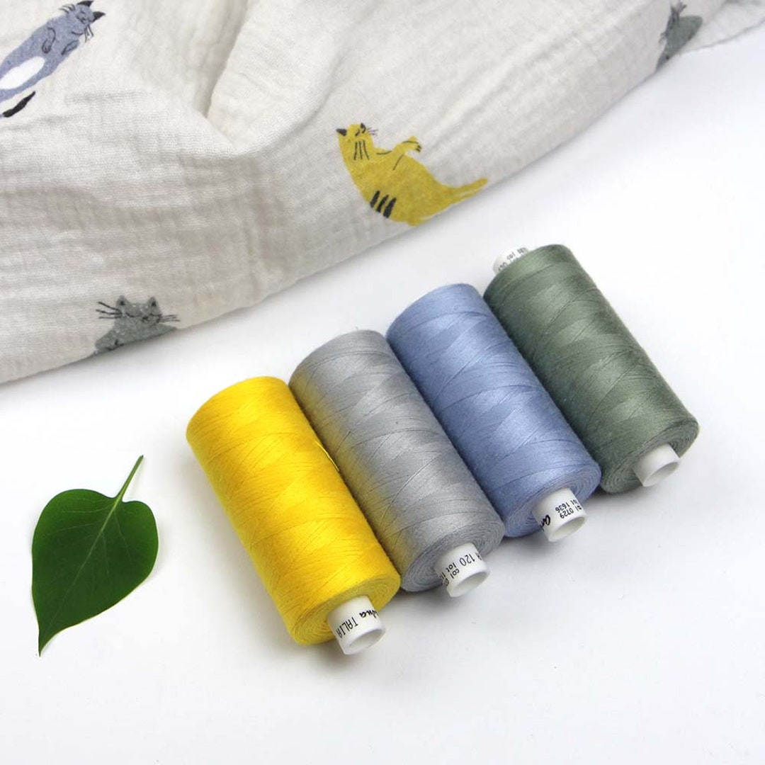 OUTLET! All Purpose Sewing Thread | 500m and 1000m Spools | 100% ...