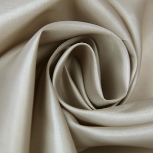 Polyester Lining Fabric: Lightweight Smooth Material, Various Colors (Half Meter)