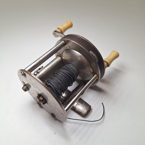 Shakespeare Co Kalamazoo 1918 Model Reel Vintage Ideal Level