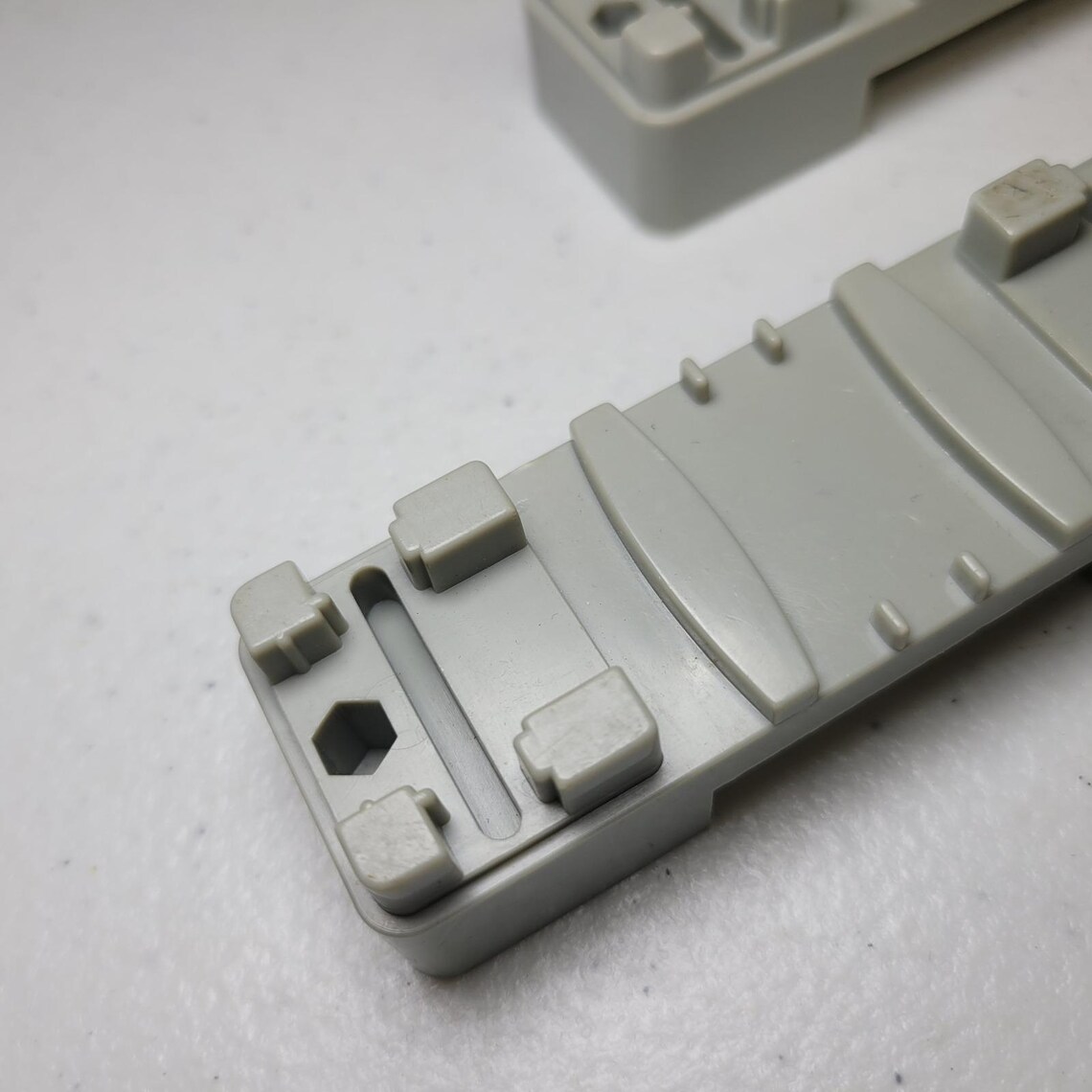 Vintage Tomy Track Riser Replacement Set Grey Yellow 2001, foto 3 di 5