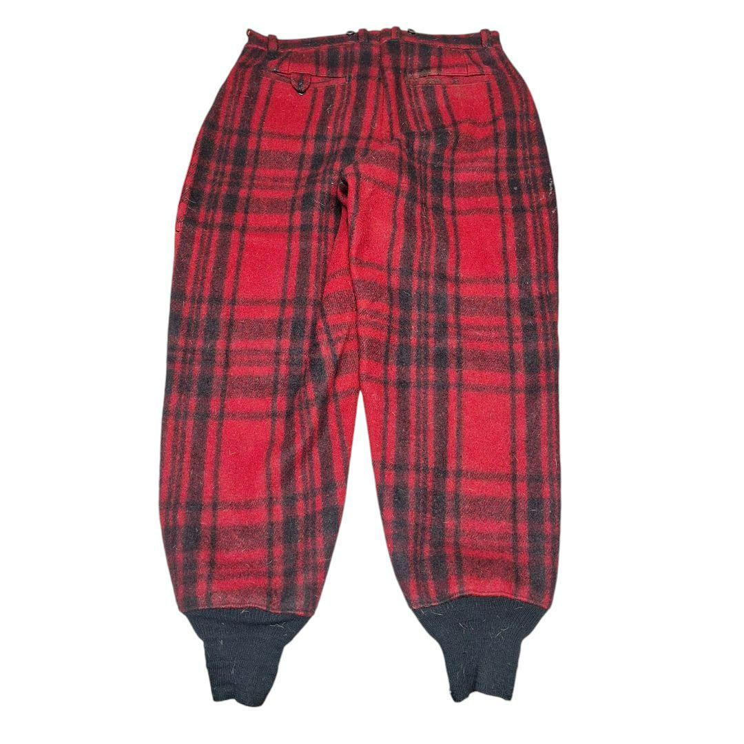 Soo Woolen Mills Pants Red Plaid Hunting Yooper Michigan Mens - Etsy