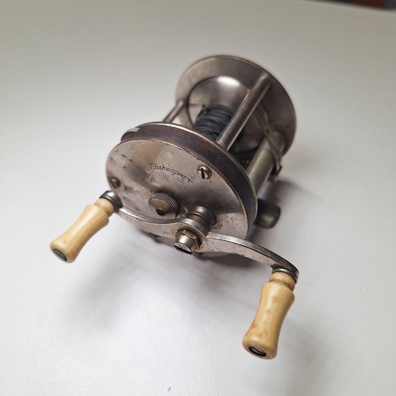 Shakespeare Co Kalamazoo 1918 Model Reel Vintage Ideal Level