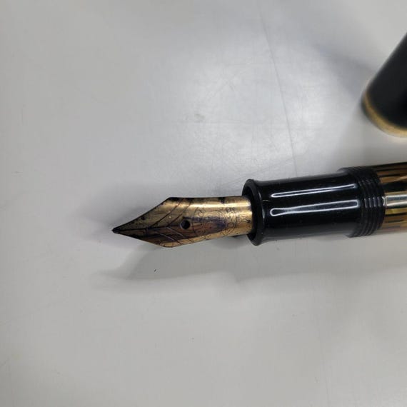 ペリカン 400NN 万年筆 鉛筆セット べっ甲柄 ゴールドトリムケース