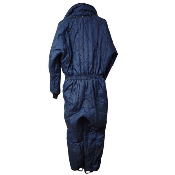Zero Zone Snow Suit Vintage Zip Snap Mens M Womens L Blue Winter