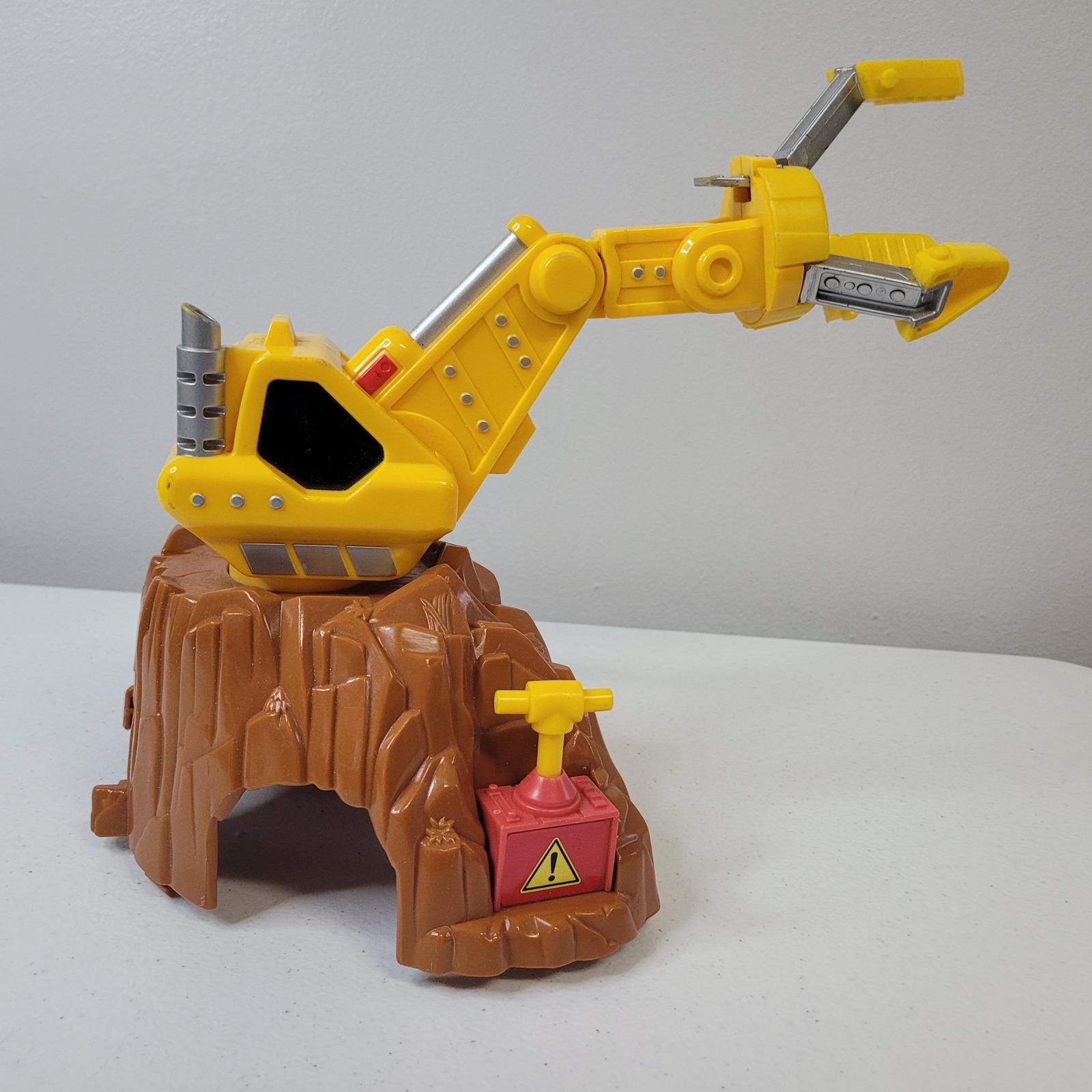 Fisher Price Imaginext Dinosaur Volcano Excavator Crane Playset