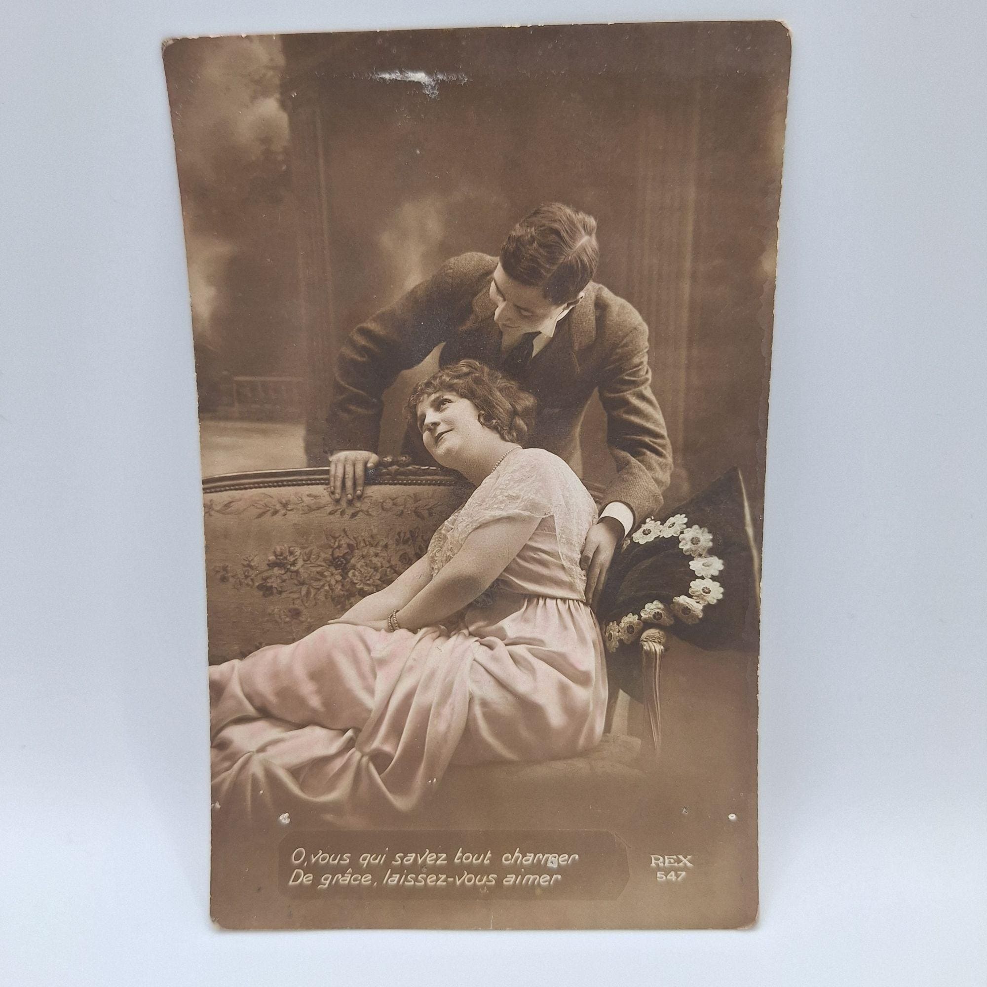 黄昏の美男 美女 ANTIQUE POSTCARD COLLECTION il_fullxfull.7087466582_p3iw.jpg