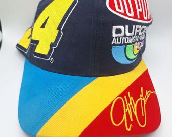 Chase Jeff Gordon Dupont Hat Snapback Vintage 24 Nascar Racing Fan